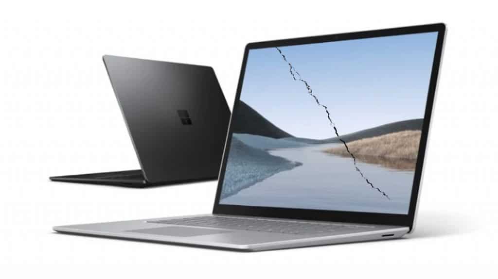 Verklaring Word gek lens Smart2NetworX • Microsoft gaat scheurtjes in scherm Surface Laptop 3 gratis  repareren